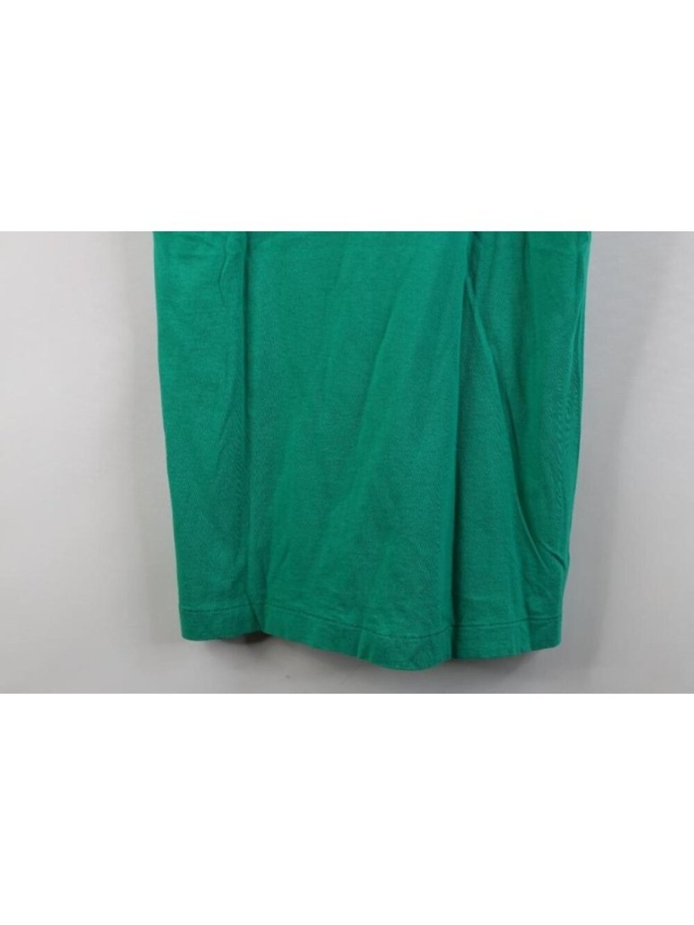 Vtg 70s 80s Streetwear Mens Medium Blank Cotton Pocket T-Shirt Kelly Green USA - Picture 12 of 12